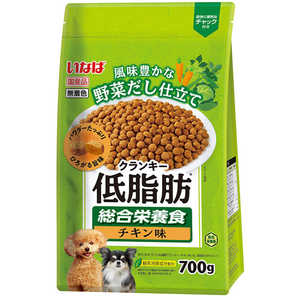 いなばペットフード いなば 低脂肪クランキー 野菜だし チキン味 700g いなばペットフード いなば 低脂肪クランキー 野菜だし チキン味 700g
