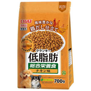いなばペットフード いなば 低脂肪クランキー 鶏だし チキン味 700g いなばペットフード いなば 低脂肪クランキー 鶏だし チキン味 700g