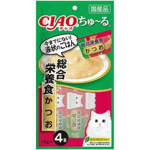 いなばペットフード キャットフード CIAO チャオ ちゅ?る 総合栄養食 かつお