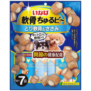 いなばペットフード 軟骨ちゅるビ? とり軟骨&ささみ 10g×7袋 いなばペットフード 軟骨ちゅるビ? とり軟骨&ささみ 10g×7袋