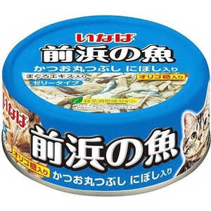 いなばペットフード いなば 前浜の魚 かつお丸つぶしにぼし入 115g 猫 マエハマカツオニボシイリ115G