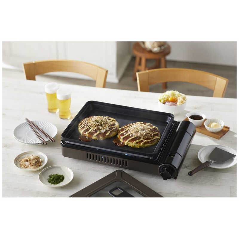 岩谷産業 岩谷産業 カセットガスホットプレート 焼き上手さんβ ブラウン  CB-GHP-B CB-GHP-B