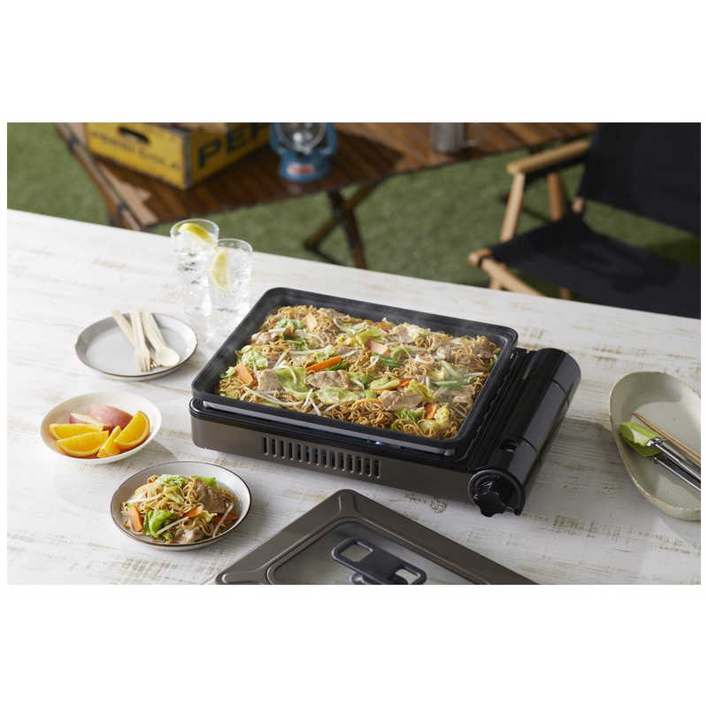 岩谷産業 岩谷産業 カセットガスホットプレート 焼き上手さんβ ブラウン  CB-GHP-B CB-GHP-B