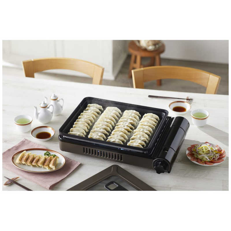 岩谷産業 岩谷産業 カセットガスホットプレート 焼き上手さんβ ブラウン  CB-GHP-B CB-GHP-B