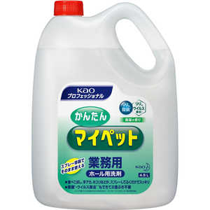 花王 かんたんマイペット つめかえ用 業務用 4.5L 〔住居用洗剤〕 花王 かんたんマイペット つめかえ用 業務用 4.5L 〔住居用洗剤〕