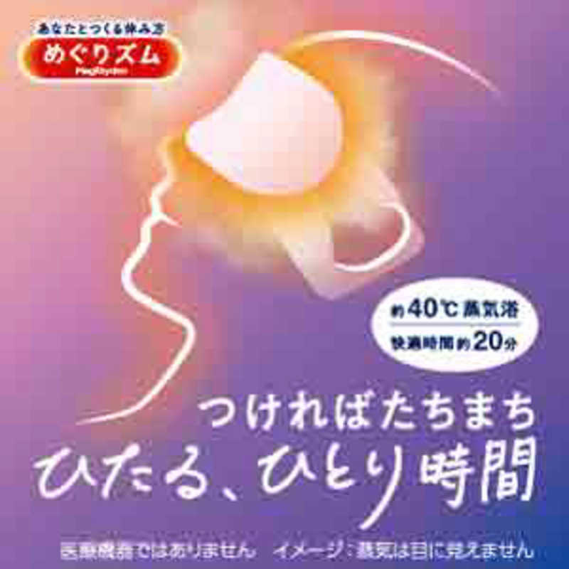 花王 花王 めぐりズム 蒸気でホットアイマスク 5枚入 無香料  