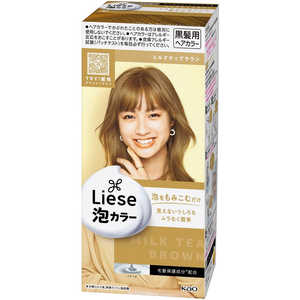 花王 Liese(リーゼ)泡カラー ミルクティブラウン【医薬部外品】 