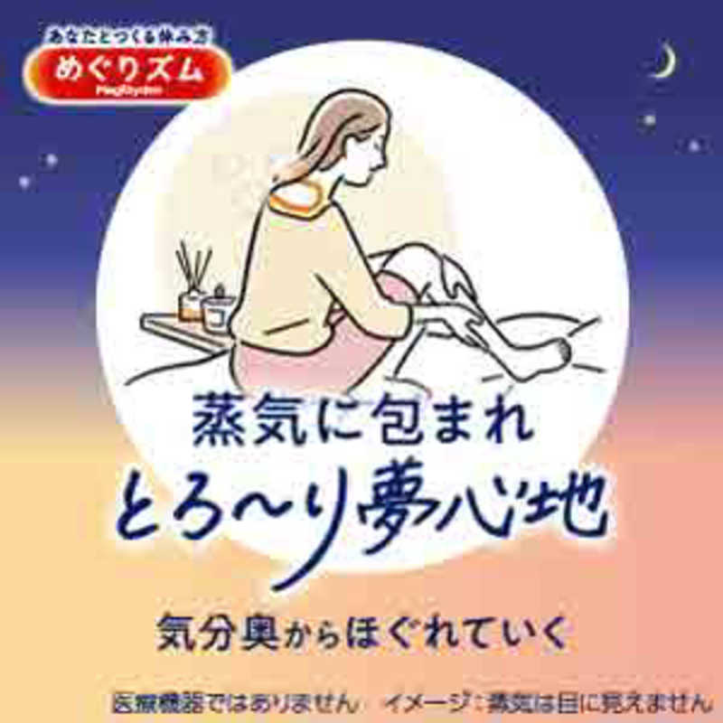 花王 花王 めぐりズム 蒸気でグッドナイト 無香料 5枚入  