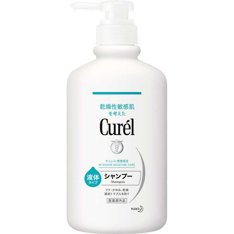 花王 花王 Curel(キュレル)シャンプー ポンプ 本体 420mL  