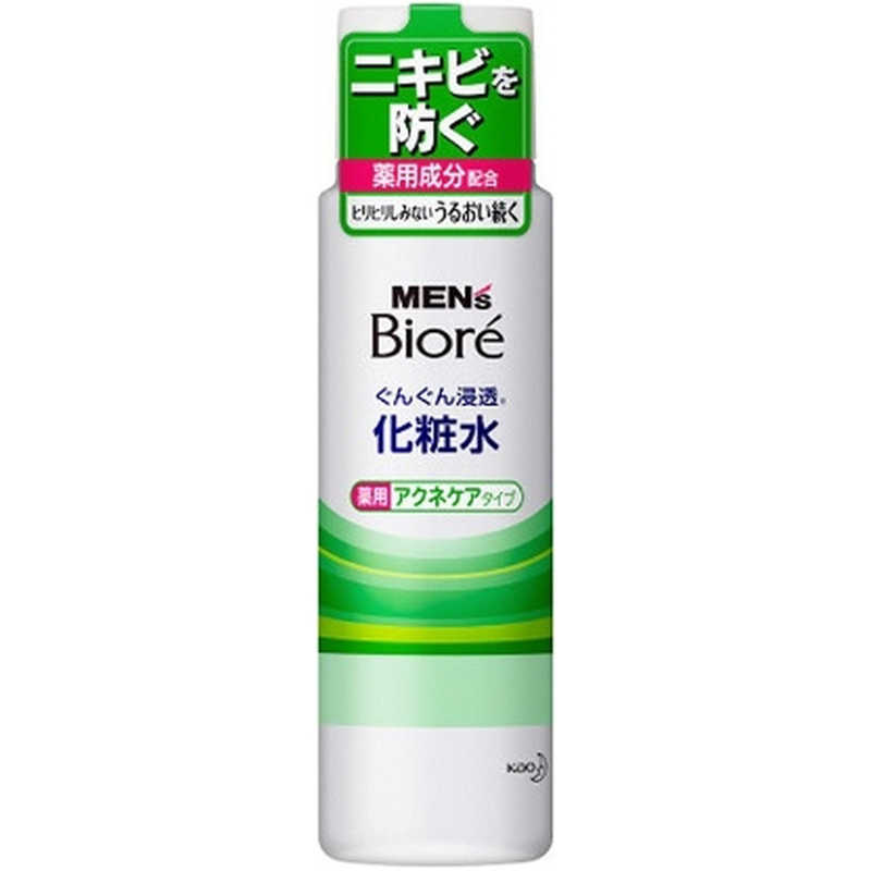 花王 花王 MEN's Biore(メンズビオレ)浸透化粧水 薬用アクネケアタイプ(180mL)  