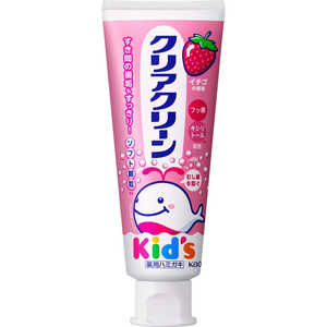 花王 クリアクリーン キッズ 薬用ハミガキ キッズ イチゴ 70g 花王 クリアクリーン キッズ 薬用ハミガキ キッズ イチゴ 70g