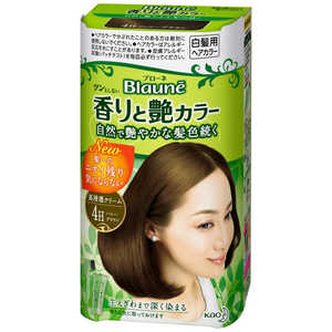 花王 Blaune(ブローネ) 香りと艶カラー 濃厚クリーム 早染めタイプ 4H ハニーブラウン 1剤40g+2剤40g 花王 Blaune(ブローネ) 香りと艶カラー 濃厚クリーム 早染めタイプ 4H ハニーブラウン 1剤40g+2剤40g