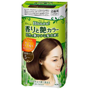 花王 Blaune(ブローネ) 香りと艶カラー 濃厚クリーム 早染めタイプ 5 ブラウン 1剤40g+2剤40g 花王 Blaune(ブローネ) 香りと艶カラー 濃厚クリーム 早染めタイプ 5 ブラウン 1剤40g+2剤40g