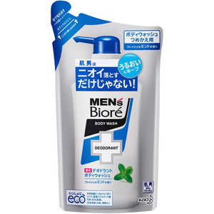 花王 MEN's Biore(メンズビオレ)薬用デオドラントボディウォッシュ つめかえ用 380mL フレッシュなミントの香り