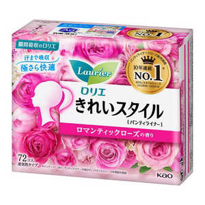 花王 Laurier(ロリエ) きれいスタイル ロマンティックローズの香り 72コ入 〔サニタリー用品(生理用品) 〕 花王 Laurier(ロリエ) きれいスタイル ロマンティックローズの香り 72コ入 〔サニタリー用品(生理用品) 〕