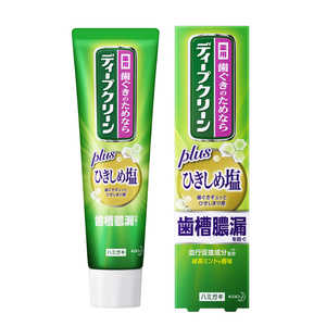 花王 ディープクリーン 歯磨き粉 薬用ハミガキ 100g ひきしめ塩 花王 ディープクリーン 歯磨き粉 薬用ハミガキ 100g ひきしめ塩