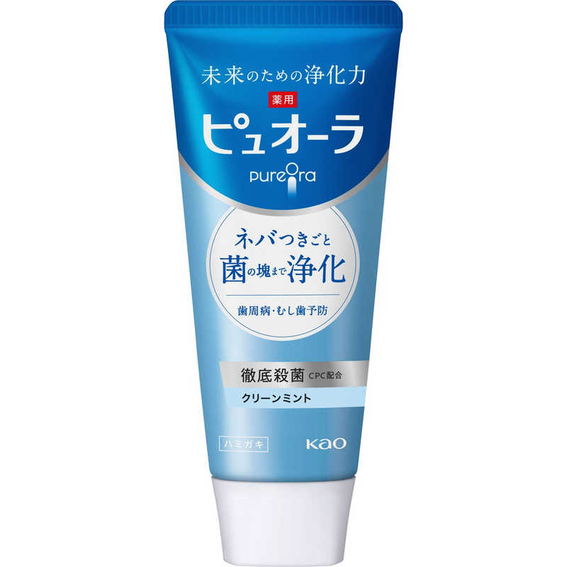 花王 花王 Pure Oral(ピュオーラ) Pure Oral(ピュオーラ) 歯磨き粉 薬用ハミガキ 115g クリーンミント  