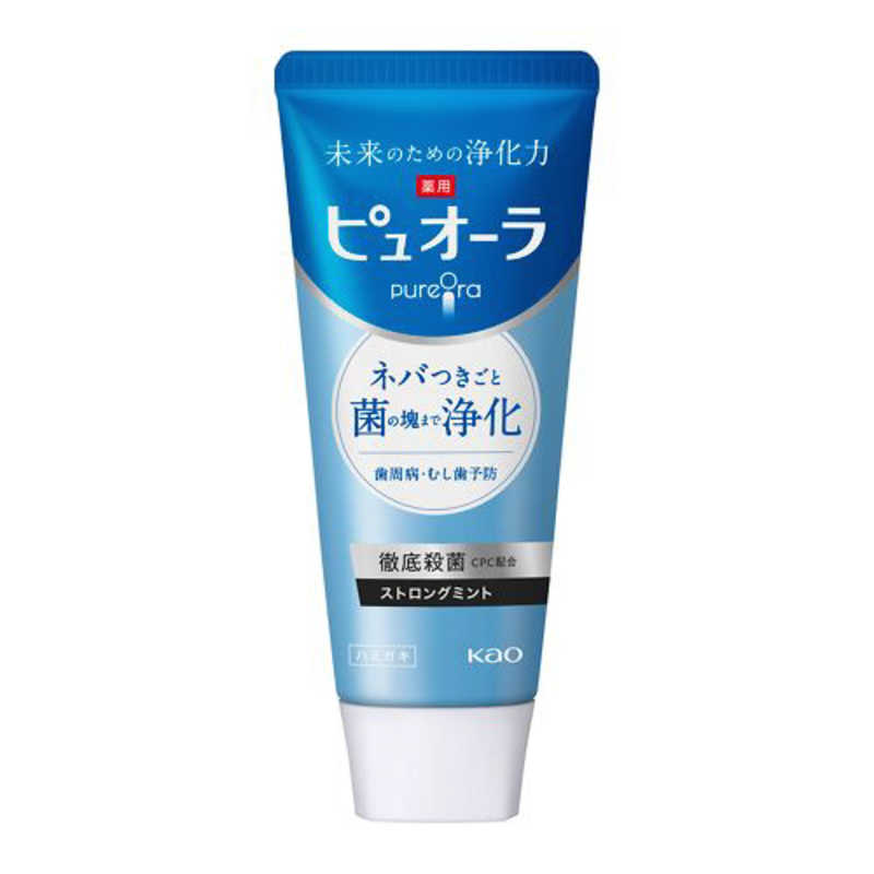 花王 花王 Pure Oral(ピュオーラ) Pure Oral(ピュオーラ) 歯磨き粉 薬用ハミガキ 115g ストロングミント  