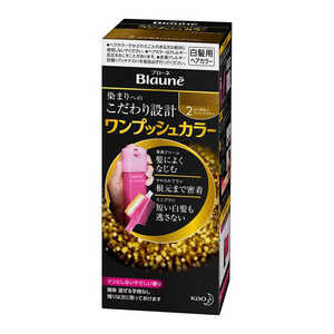 花王 Blaune(ブローネ) ワンプッシュカラー 2 より明るいライトB 1剤40g+2剤40g 