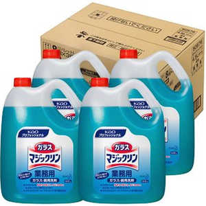 花王 【ケース】 ガラスマジックリン 業務用 4.5L×4個 花王 【ケース】 ガラスマジックリン 業務用 4.5L×4個