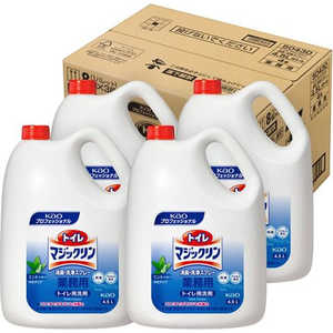 花王 【ケース】 トイレマジックリン 消臭・洗浄スプレー ミントの香り 業務用 4.5L×4個 花王 【ケース】 トイレマジックリン 消臭・洗浄スプレー ミントの香り 業務用 4.5L×4個