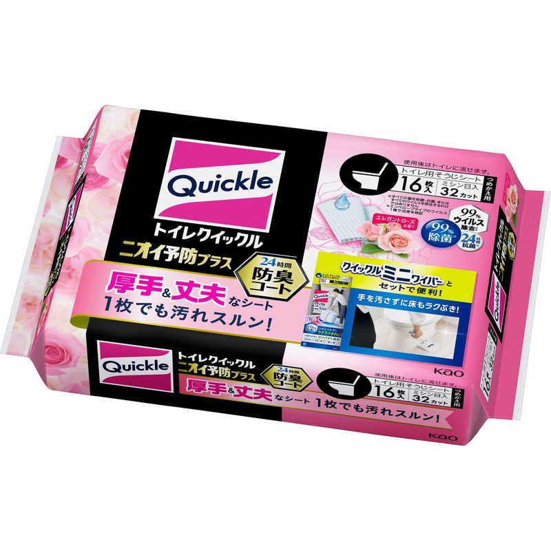 花王 花王 トイレクイックル ニオイ予防プラス  