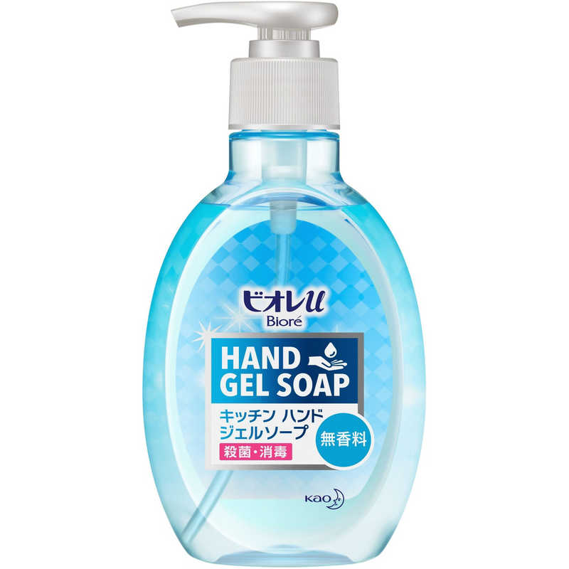 花王 花王 Biore ビオレu キッチン ハンドジェルソープ 本体 250mL 無香料  