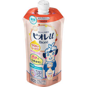 花王 Biore ビオレu つめかえ用 340mL うるおいしっとり 