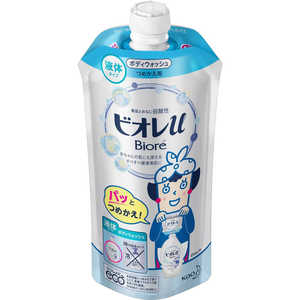 花王 Biore ビオレu レギュラー つめかえ用 340mL フレッシュフローラルの香り(微香性) 