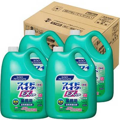 （まとめ）花王 ワイドハイターEXパワー 業務用 4.5L 〔×6セット〕 花王 ワイドハイターEXパワー 業務用 4.5L⁄本 1セット(4本