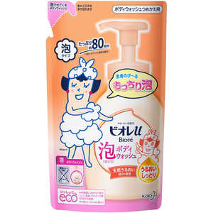 花王 Biore ビオレu 泡で出てくるボディウォッシュ つめかえ用 480mL うるおい フローラルフルーティの香り 花王 Biore ビオレu 泡で出てくるボディウォッシュ つめかえ用 480mL うるおい フローラルフルーティの香り