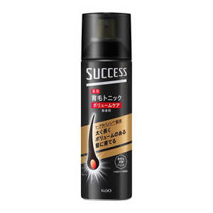 花王 SUCCESS(サクセス)薬用育毛トニック ボリュームケア 無香料 180g 