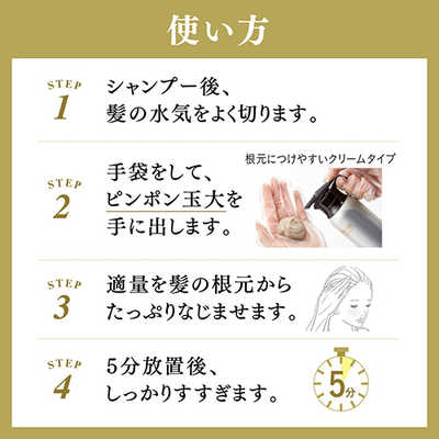 花王 Rerise(リライズ) 白髪染め リ・ブラック (自然な黒さ) まとまり