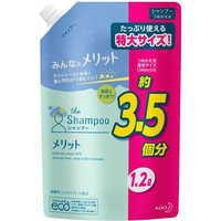 花王 (大容量) メリット シャンプー つめかえ用 1200ml の通販