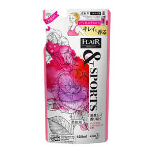 花王 フレアF & SPORTSスプラッシュローズつめかえ 420ml FF & スポーツSRカエ