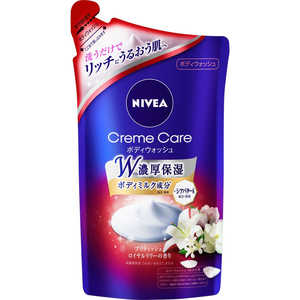 花王 NIVEA(ニベア)クリームケア ボディウォッシュ つめかえ用 360mL ブリティッシュロイヤルリリーの香り 花王 NIVEA(ニベア)クリームケア ボディウォッシュ つめかえ用 360mL ブリティッシュロイヤルリリーの香り
