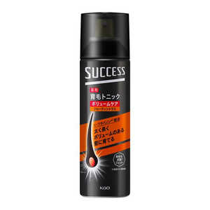 花王 SUCCESS (サクセス) 薬用 育毛 トニック ボリュームケア フルーティーシトラス 180g [医薬部外品]