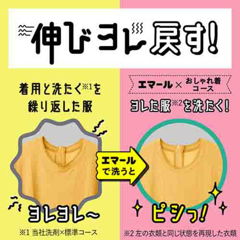 花王 花王 EMAL(エマール)つめかえ用 900ml〔おしゃれ着用〕 リフレッシュグリーンの香り  