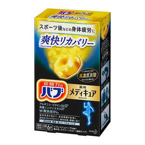 花王 バブ メディキュア 爽快リカバリー 6錠入〔入浴剤〕 花王 バブ メディキュア 爽快リカバリー 6錠入〔入浴剤〕