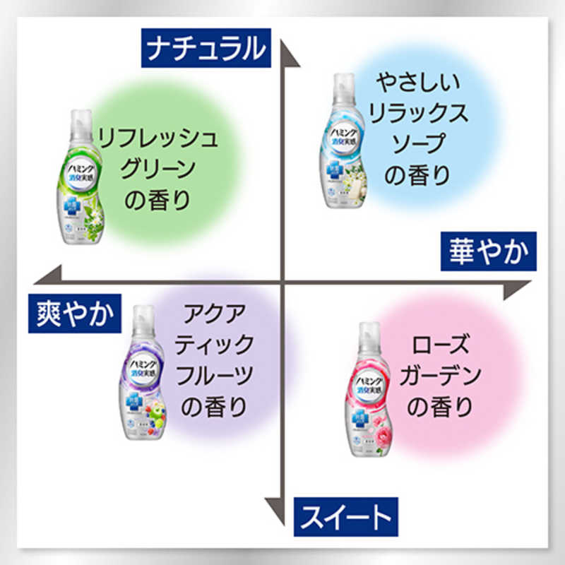 花王 【大容量】 ハミング消臭実感 リフレッシュグリーンの香り 詰替 1400ml ハミング消臭実感 の通販 | カテゴリ：日用品・化粧品・医薬品 |  花王 家電通販のコジマネット - 全品代引き手数料無料
