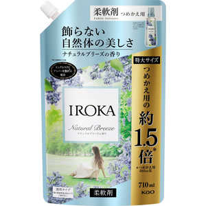 花王 フレアフレグランス IROKA ナチュラルブリーズ 詰替 大容量 710ml IROKAナチュラルスパ