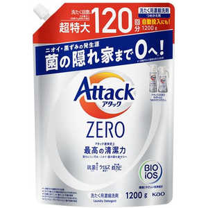 花王 【大容量】アタックZERO(ゼロ) つめかえ用 1200g 