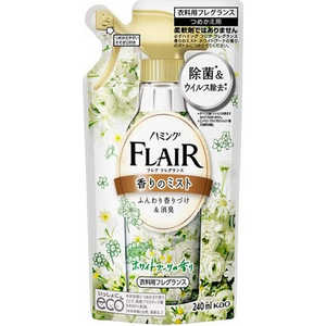 花王 ハミング FLAIR(フレア)フレグランスミスト つめかえ用 240mL ホワイト&ブーケ 