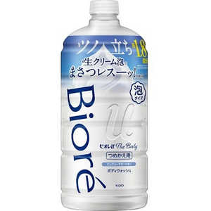 花王 Biore ビオレu ザ ボディ 泡タイプ つめかえ用 780mL ピュアリーサボンの香り 