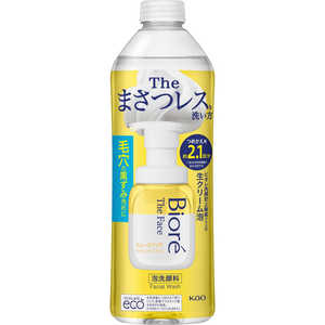 花王 Biore ビオレ ザフェイス 泡洗顔料 つめかえ用 340mL スムースクリア