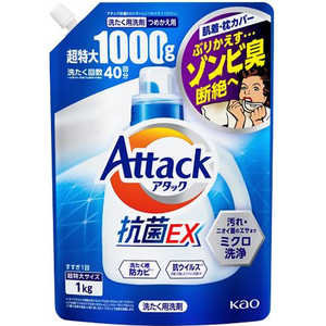 花王 アタック抗菌EX つめかえ用 1000g