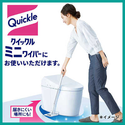 花王 トイレクイックル ストロング 容器入 エクストラハーブの香り 8枚