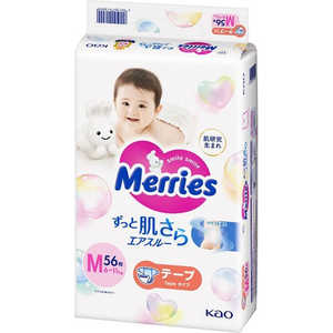 ֲ Merries(꡼)äȩ饨롼 ơ M(6-11kg)56