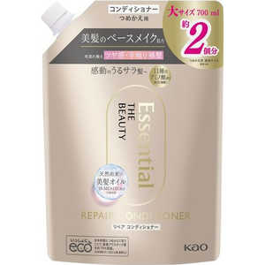 花王 Essential THE BEAUTY(エッセンシャル ザ ビューティ)髪のキメ美容 リペアコンディショナー つめかえ用 700mL 花王 Essential THE BEAUTY(エッセンシャル ザ ビューティ)髪のキメ美容 リペアコンディショナー つめかえ用 700mL