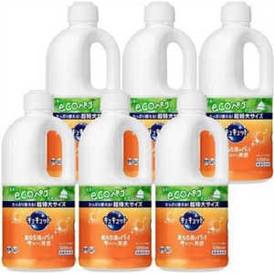 花王 【ケース販売】 キュキュット つめかえ用 1250mL×6個 オレンジの香り 花王 【ケース販売】 キュキュット つめかえ用 1250mL×6個 オレンジの香り